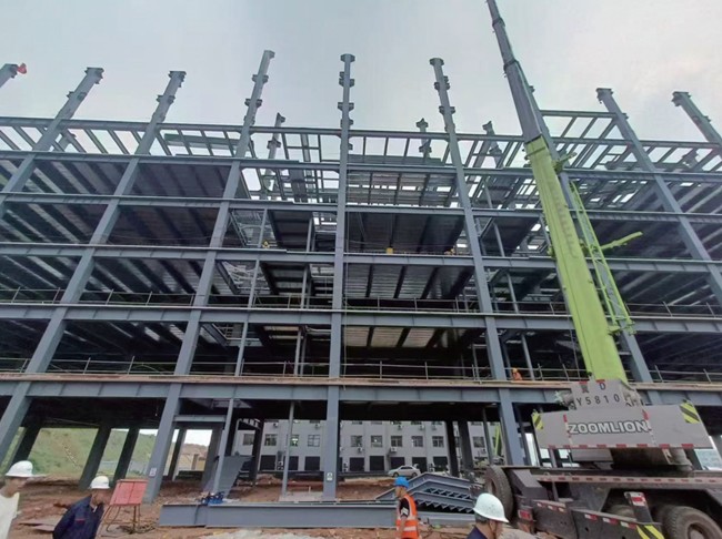 Steel structure fabrication